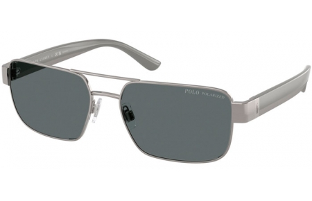 Gafas de Sol - POLO Ralph Lauren - PH3161 - 926681  BRUSHED GUNMETAL // DARK GREY POLARIZED