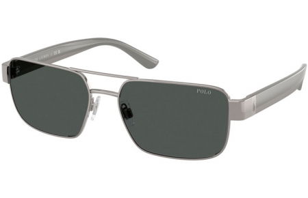 Gafas de Sol - POLO Ralph Lauren - PH3161 - 926687  BRUSHED GUNMETAL // DARK GREY