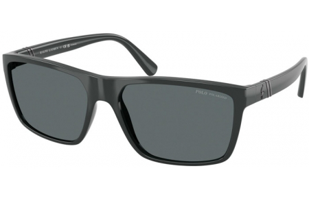 Lunettes de soleil - POLO Ralph Lauren - PH4133 - 558981  SHINY DARK GREY // DARK GREY POLARIZED