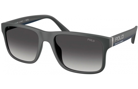 Sunglasses - POLO Ralph Lauren - PH4195U - 55898G  MATTE DARK GREY // GREY GRADIENT