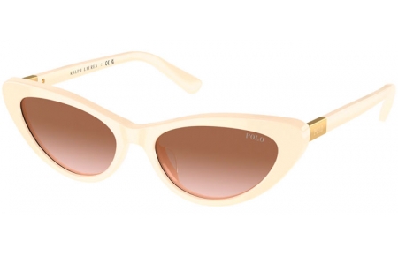 Sunglasses - POLO Ralph Lauren - PH4199U - 605713  SHINY CREAM // BROWN GRADIENT