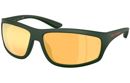 Gafas de Sol - POLO Ralph Lauren - PH4227U - 55967J  MATTE DARK GREEN // ORANGE MIRROR