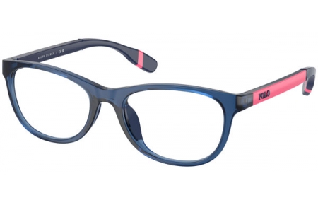 Lunettes Junior - POLO Ralph Lauren Junior - PP8548U - 5717  SHINY TRANSPARENT DARK BLUE