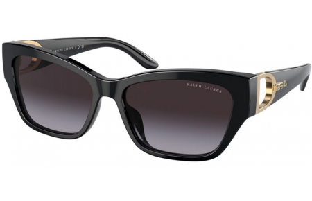 Sunglasses - Ralph Lauren - RL8206U THE AUDREY - 50018G  SHINY BLACK // GREY GRADIENT