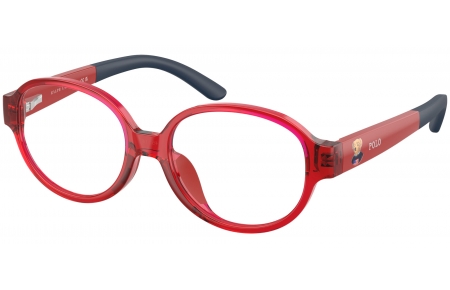 Gafas Junior - POLO Ralph Lauren Junior - PP8552U - 5102  SHINY TRANSPARENT RED