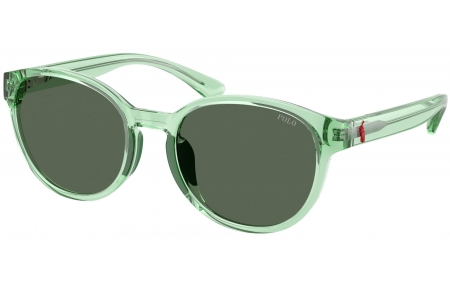 Gafas Junior - POLO Ralph Lauren Junior - PP9509U - 625071  SHINY TRANSPARENT LIGHT GREEN // DARK GREEN