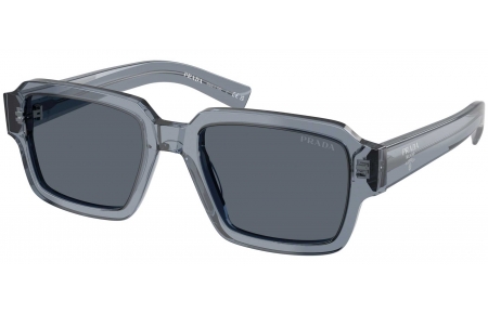 Gafas de Sol - Prada - SPR 02ZS - 17T07T  TRANSPARENT OCEAN // DARK BLUE