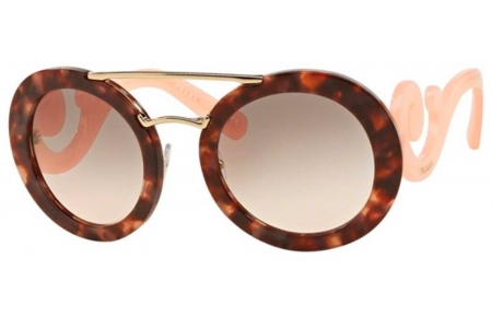 Gafas de Sol - Prada - SPR 13SS - UE04K0 SPOTTED BROWN PINK // PINK GRADIENT GREY