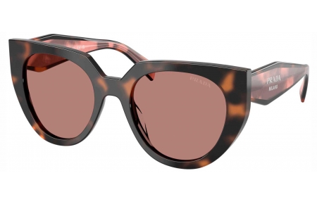 Gafas de Sol - Prada - SPR 14WS - 23A60B  TORTOISE MAUVE // LIGHT BROWN