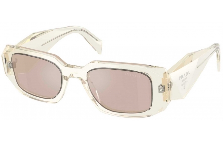 Gafas de Sol - Prada - SPR 17WS - 19X30N  TRANSPARENT CHAMPAGNE // PLATINUM