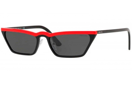 Gafas de Sol - Prada - SPR 19US - YVH5S0 RED BLACK // GREY