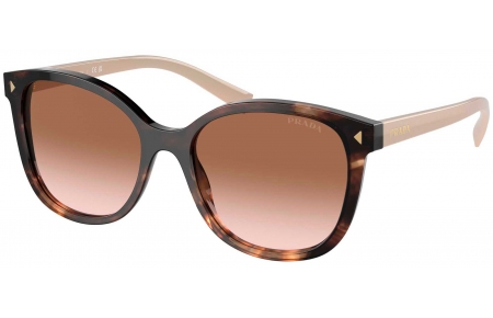 Gafas de Sol - Prada - SPR 22ZS - 07R0A6  CARAMEL TORTOISE // BROWN GRADIENT