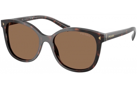 Gafas de Sol - Prada - SPR 22ZS - 17N06B  TORTOISE ROOT // DARK BROWN