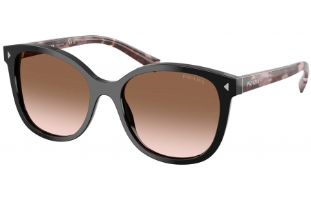 Gafas de Sol - Prada - SPR 22ZS - 28F90P  BLACK // BROWN GRADIENT