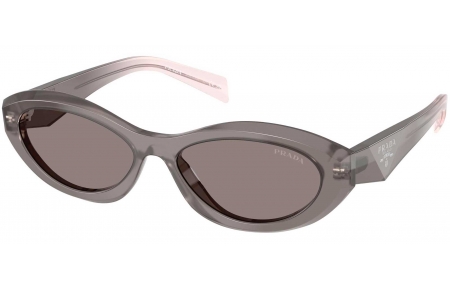 Gafas de Sol - Prada - SPR 26ZS - 20F80Q  TRANSPARENT GREY // DARK GREY