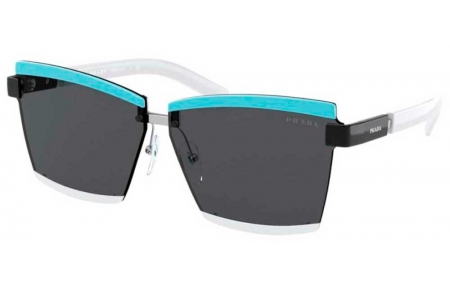 Gafas de Sol - Prada - SPR 61XS - 02B5S0 BLUE BLACK WHITE // GREY