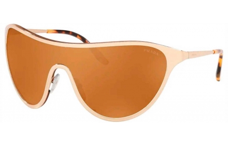 Gafas de Sol - Prada - SPR 72VS CATWALK - ZVN711 PALE GOLD // BROWN MIRROR GOLD