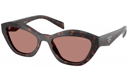 Gafas de Sol - Prada - SPR A02S - 17N60B  TORTOISE ROOT // LIGHT BROWN