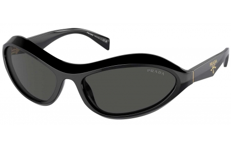 Gafas de Sol - Prada - SPR A20S - 16K5S0  BLACK // DARK GREY