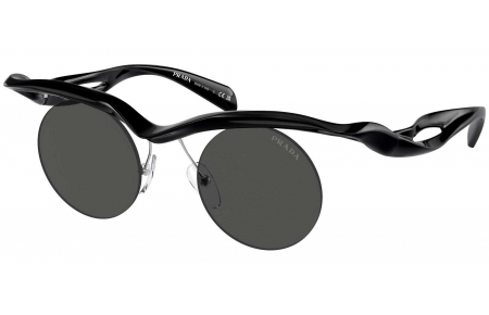Gafas de Sol - Prada - SPR A24S - 1AB5S0  BLACK // DARK GREY