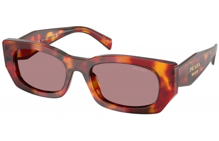 Gafas de Sol - Prada - SPR B05S - 22A20I  TORTOISE POPPY // BROWN LIGHT PURPLE