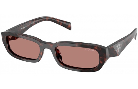 Gafas de Sol - Prada - SPR B06S - 17N60B  TORTOISE ROOT // LIGHT BROWN