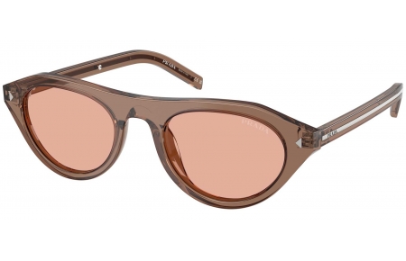 Gafas de Sol - Prada - SPR B15S - 28I50W  TRANSPARENT CLAY // PINK