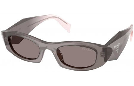 Gafas de Sol - Prada - SPR B16S - 20F80Q  TRANSPARENT GREY // GREY