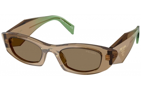 Gafas de Sol - Prada - SPR B16S - 29E90F  TRANSPARENT TERRA // BROWN
