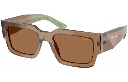 Gafas de Sol - Prada - SPR B17S - 29E90F  TRANSPARENT TERRA // BROWN