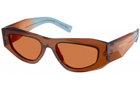 Gafas de Sol - Prada - SPR B19S - 25F90Q  TRANSPARENT CHOCOLATE // BROWN
