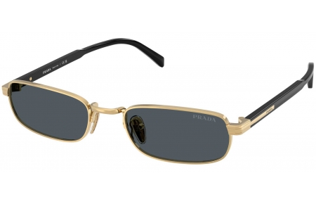Gafas de Sol - Prada - SPR B54S - 5AK70B  GOLD // DARK GREY