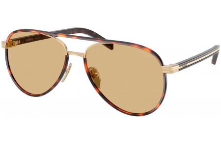 Gafas de Sol - Prada - SPR B57S - 21E10R  HAVANA PALE GOLD // YELLOW