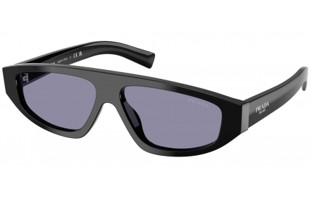 Gafas de Sol - Prada - SPR C02S - 16K50B  BLACK // INSIDE SILVER VIOLET MIRROR