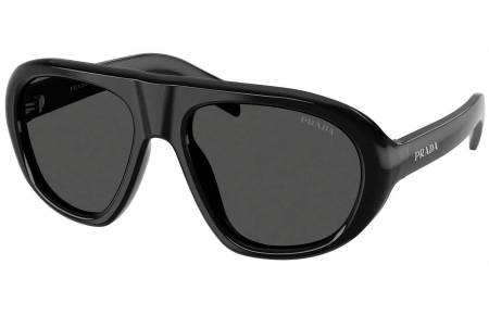 Gafas de Sol - Prada - SPR C05S - 16K08Z  BLACK // DARK GREY