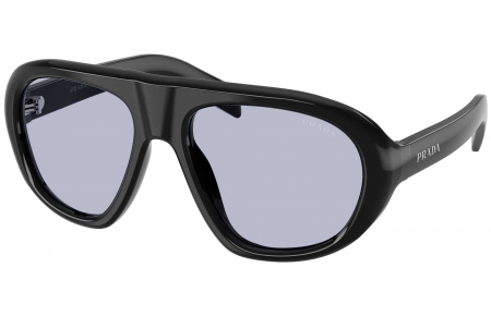 Gafas de Sol - Prada - SPR C05S - 16K30X  BLACK // BLUE