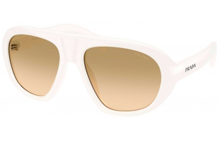 Gafas de Sol - Prada - SPR C05S - 17K20S  TALC // BROWN GRADIENT YELLOW