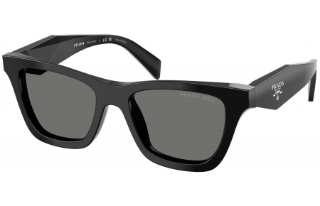 Gafas de Sol - Prada - SPR C07S - 16K90T  BLACK // DARK GREY POLARIZED