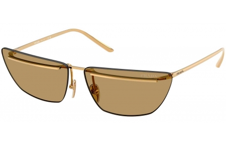 Gafas de Sol - Prada - SPR C52S - 5AK70G  GOLD // OLIVE GREEN