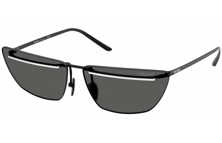 Gafas de Sol - Prada - SPR C52S - YC460T  BLACK & WHITE // DARK GREY