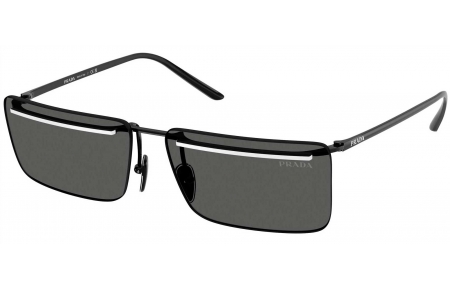 Gafas de Sol - Prada - SPR C53S - YC460T  BLACK & WHITE // DARK GREY