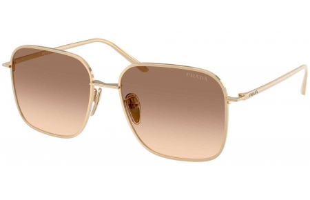 Gafas de Sol - Prada - SPR C54SD - ZVN50T  PALE GOLD // LIGHT GREY GRADIENT LIGHT BROWN