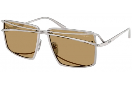 Gafas de Sol - Prada - SPR C55S - 28C70G  SILVER VINTAGE // OLIVE GREEN