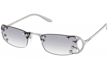 Gafas de Sol - Prada - SPR C57S - 28H40V  NOUVEAU SILVER // GREY GRADIENT TRANSPARENT