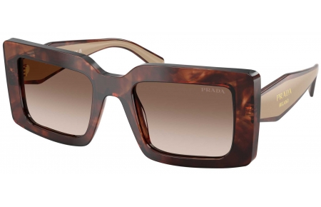 Gafas de Sol - Prada - SPR D01S - 00K10S  HAVANA CARAMEL // BROWN GRADIENT