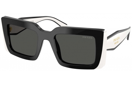 Gafas de Sol - Prada - SPR D01S - 20G08Z  BLACK // DARK GREY