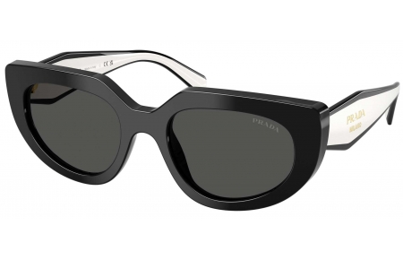 Gafas de Sol - Prada - SPR D02S - 20G08Z  BLACK // DARK GREY