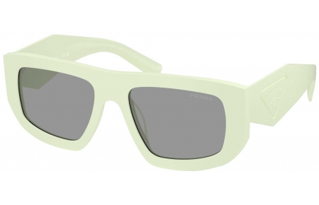 Gafas de Sol - Prada - SPR D04SU - 05K50Q  MATTE MINT GREEN // GREY