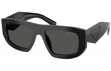 Gafas de Sol - Prada - SPR D04SU - 16K08Z  BLACK // DARK GREY