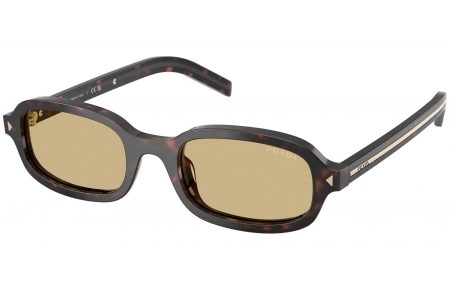 Gafas de Sol - Prada - SPR D06S - 17N70R  TORTOISE ROOT // LIGHT BROWN
